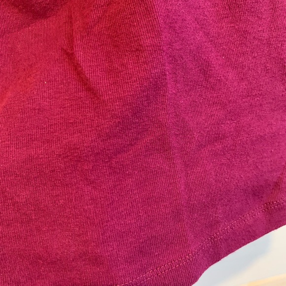 Garage | Purple Cropped Racerback Tank - Picture 3 of 3